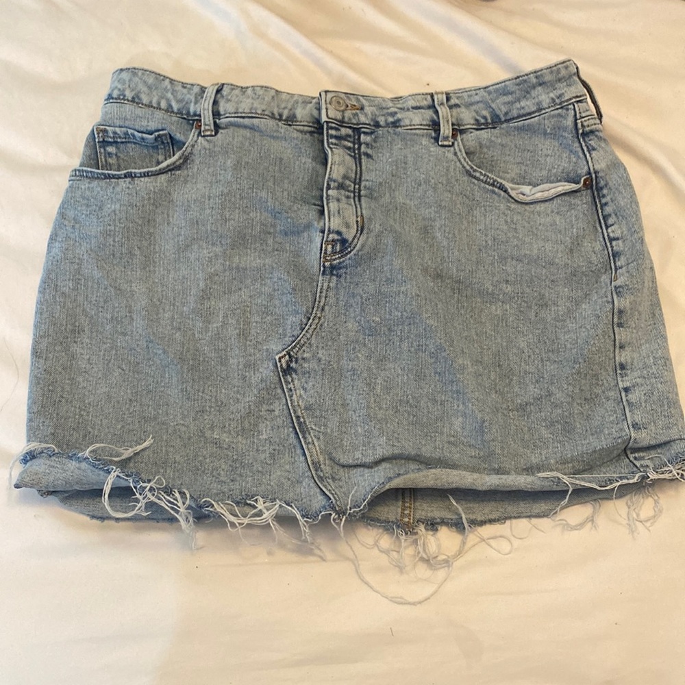 Jean shirt,size,14,light wash